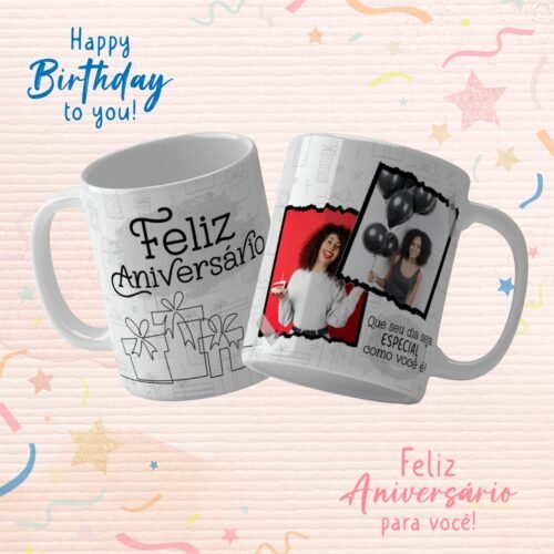 Pack Artes Aniversário 05 + Brinde