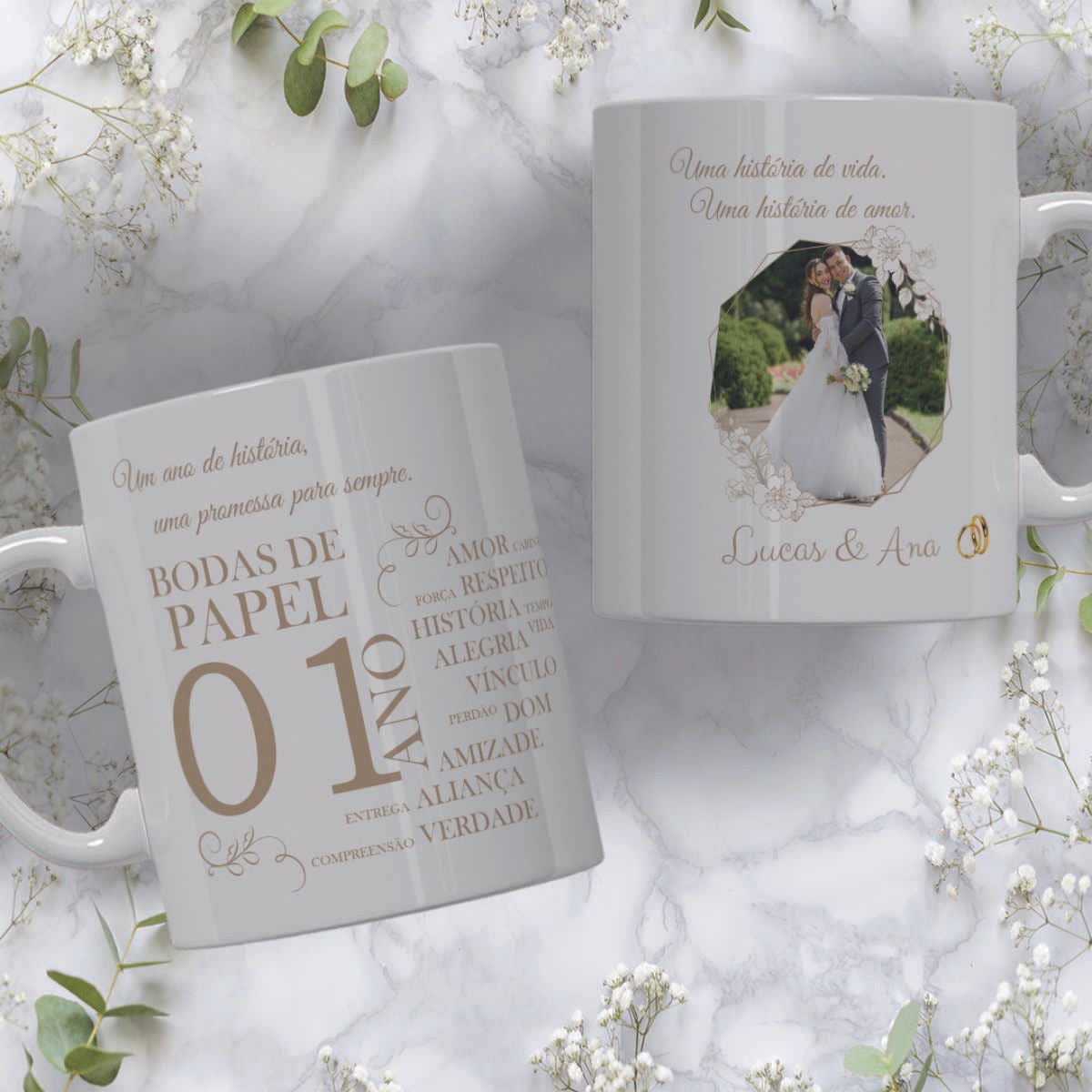Pack Arte Bordas De Casamento 01